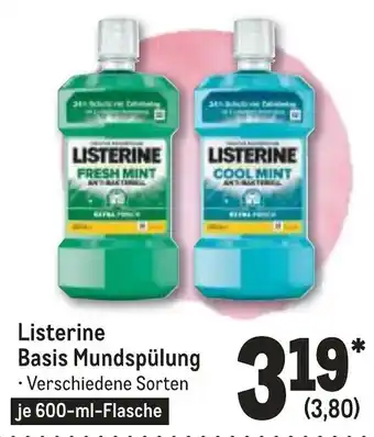 METRO Listerine Mundspulung 600ml Angebot