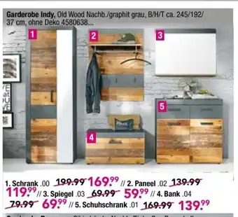 Möbel Boss Garderobe Indy Angebot