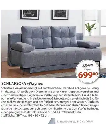 Knutzen Wohnen Schlafsofa wayne Angebot