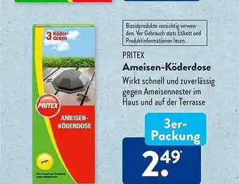 Aldi Süd Pritex ameisen-köderdose Angebot