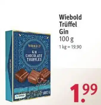 Rossmann Wiebold Trüffel Gin 100 g Angebot