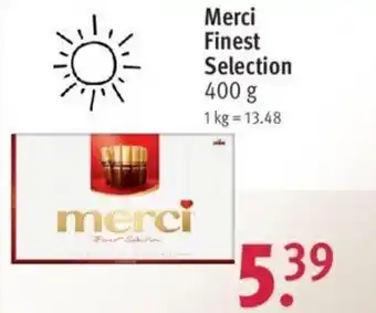 Rossmann Merci Finest Selection 400 g Angebot