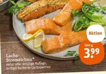 tegut Lachs-Stremelchen 100 g Angebot