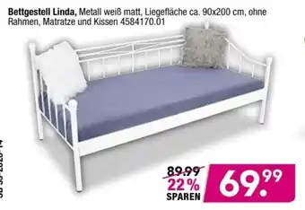 Möbel Boss Bettgestell Linda Angebot