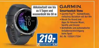 expert Techno Land Garmin smartwatch venu Angebot