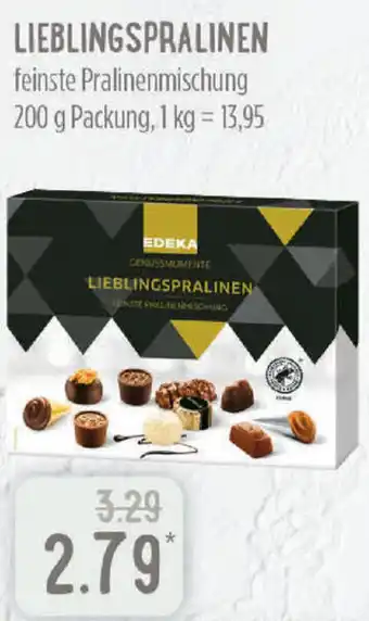 Edeka Edeka Genussmomente Lieblingspralinen 200 g Packung Angebot