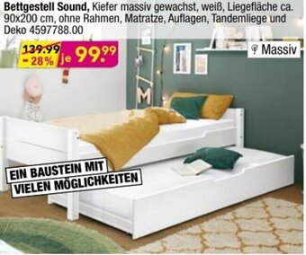 Möbel Boss Bettgestell Sound Angebot