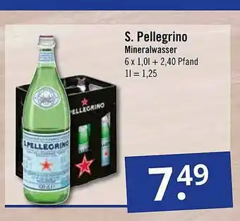 GetränkePartner S. Pellegrino Mineralwasser Angebot