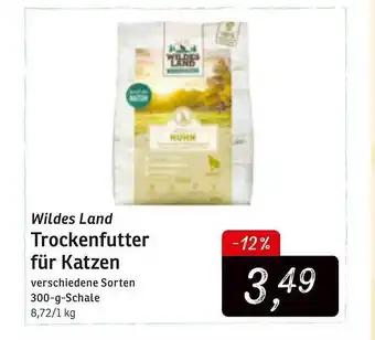 KONSUM Wildes Land Trockenfutter Für Katzen Angebot