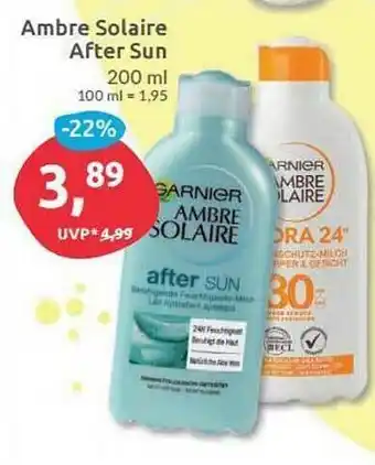 Budni Ambre Solaire After Sun Angebot