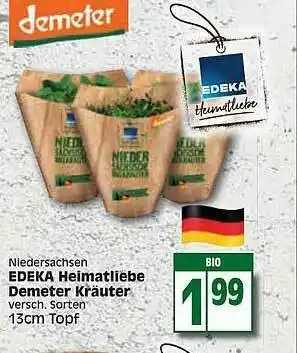 Edeka Edeka Heimatliebe Demeter Kräuter Angebot