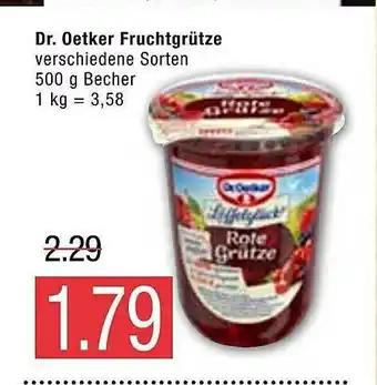 Marktkauf Dr Oetker Fruchtgrütze Angebot