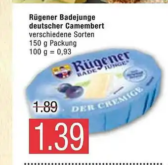 Marktkauf Rügener Badejunge Deutscher Camembert Angebot