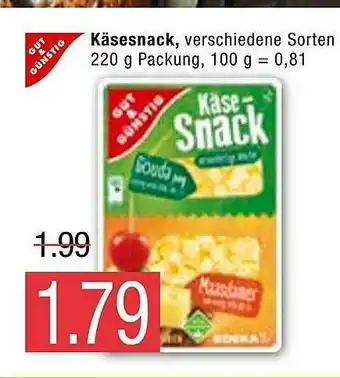 Marktkauf Käsesnack Angebot