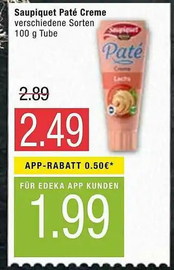 Marktkauf Saupiquet Paté Creme Angebot