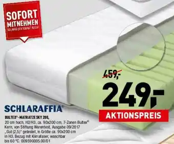 Möbel Wallach Schlaraffia Bultex-matratze Sky 200 Angebot