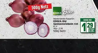 Edeka Edeka Bio Speisezwiebeln Rot Angebot