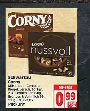 Edeka Schwartau Corny Angebot