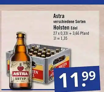 GetränkePartner Astra Verschiedene Sorten Oder Holsten Edel Angebot