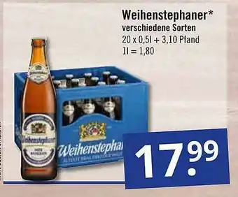 GetränkePartner Weihenstephaner Angebot