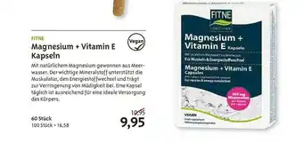 Biocompany Fit Magnesium + Vitamin E Kapseln Angebot