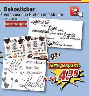 Poco Dekosticker Angebot