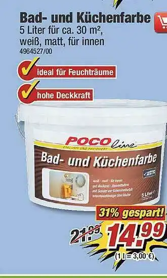 Poco Bad- Und Küchenfarbe Angebot