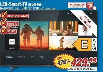 Poco Thomson Led-smart-tv 55ug6300 Angebot