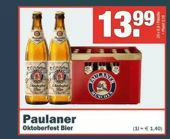 Sobi Getränkemarkt Paulaner Oktoberfest Bier Angebot