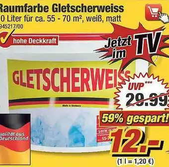 Poco Raumfarbe Gletscherweiss Angebot