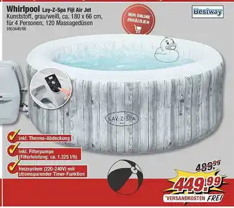 Poco Bestway Whirlpool Lay-z-spa Fiji Air Jet Angebot