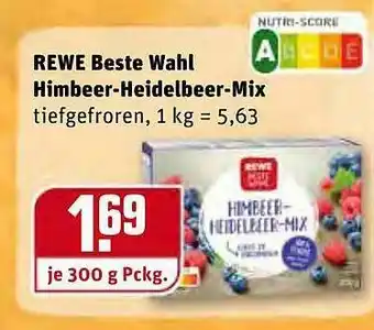 REWE Kaufpark Rewe Beste Wahl Himbeer-heidelbeer-mix Angebot