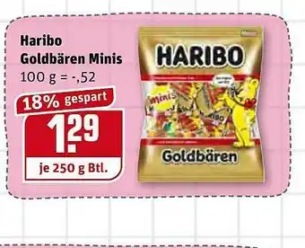 REWE Kaufpark Haribo Goldbären Minis Angebot