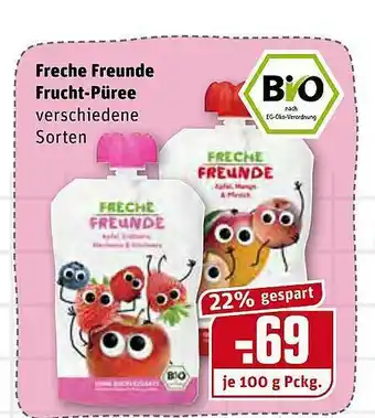 REWE Kaufpark Freche Freunde Frucht-püree Angebot