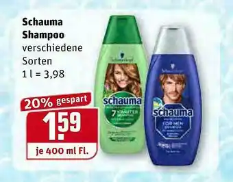 REWE Kaufpark Schauma Shampoo Angebot