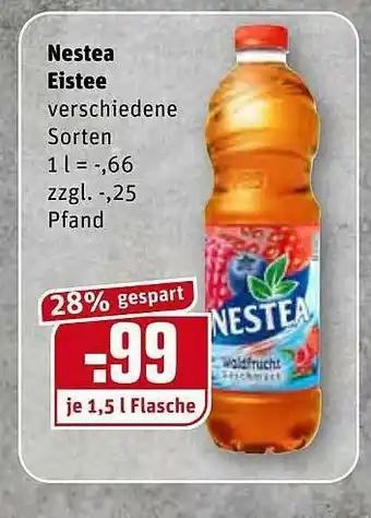 REWE Kaufpark Nestea Eistee Angebot