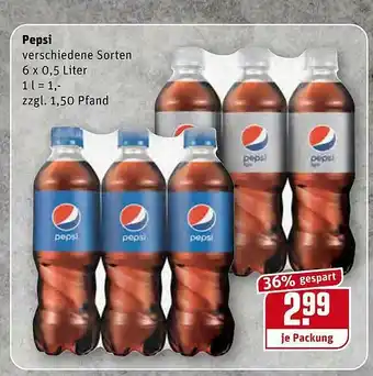 REWE Kaufpark Pepsi Angebot