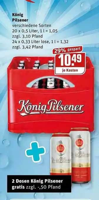 REWE Kaufpark König Pilsener Angebot