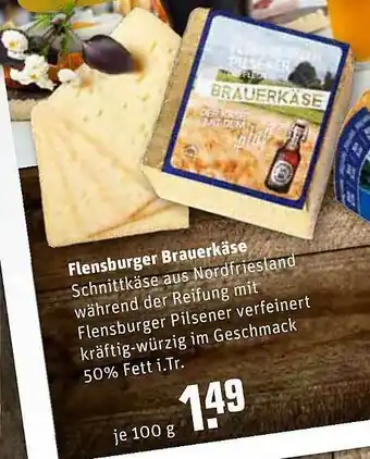 REWE Kaufpark Flensburger Brauerkäse Angebot