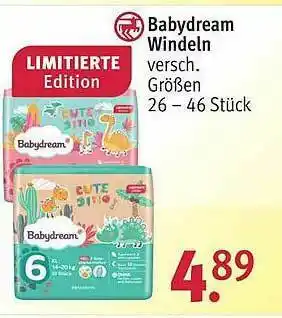 Rossmann Babydream Windeln Angebot