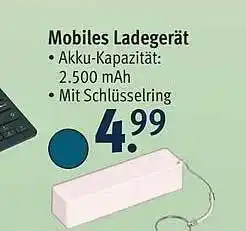 Rossmann Mobiles Ladegerät Angebot