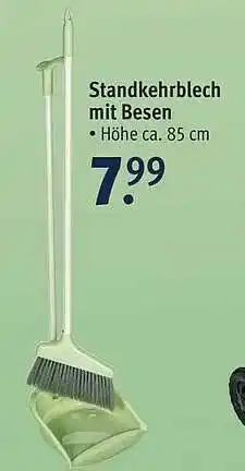 Rossmann Standkehrblech Mit Besen Angebot