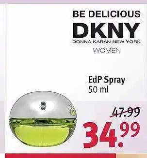 Rossmann Be Delicious Dkny Edp Spray Angebot