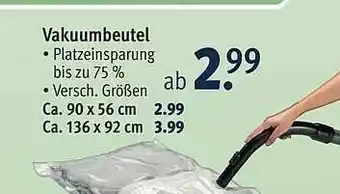 Rossmann Vakuumbeutel Angebot