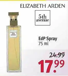 Rossmann Elizabeth Arden Edp Spray Angebot