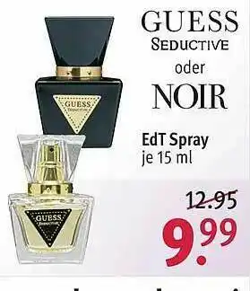 Rossmann Guess Seductive Oder Noir Edt Spray Angebot