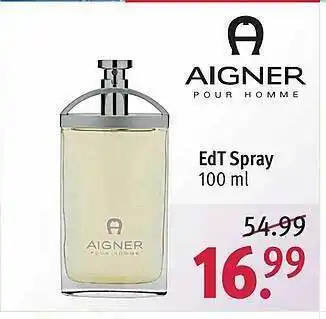 Rossmann Aigner Pour Homme Edt Spray Angebot