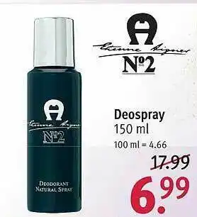 Rossmann Etiene Aigener Deospray Angebot