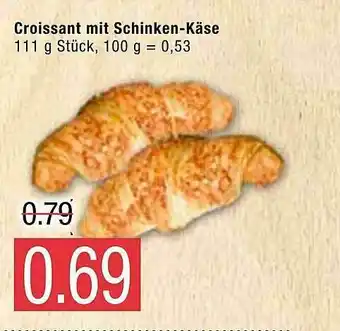 Marktkauf Croissant Mit Schinken-käse Angebot