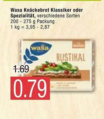 Marktkauf Wasa Knäckebrot Klassiker Oder Spezialität Angebot